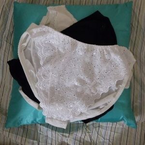 3 NWOT HIGH CUT COTTON PANTIES
